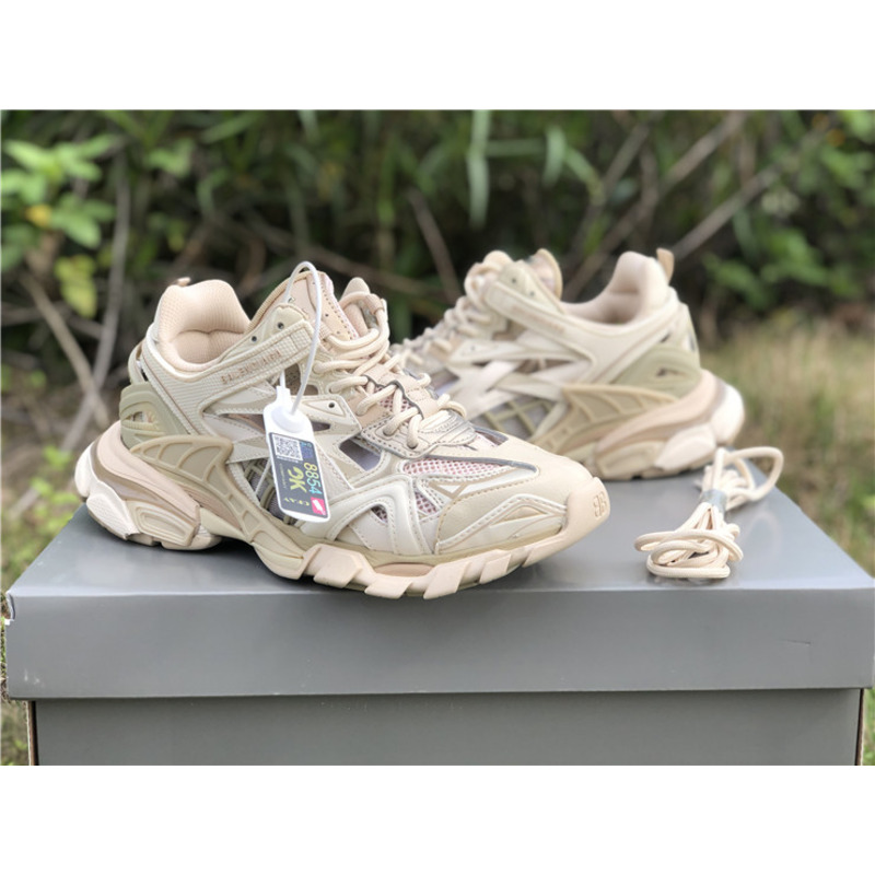 Ba*len*cia*ga 4.0 rose gold sneakers men women