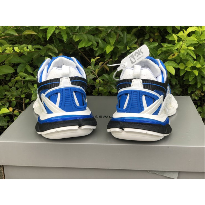 Ba*len*cia*ga 4.0 white blue sneakers men women