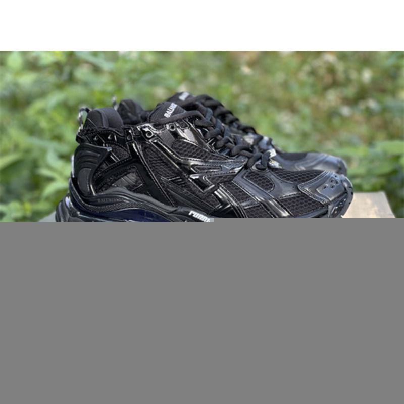 Ba*len*cia*ga 700. pure black w3ra9 1000 sneakers men women