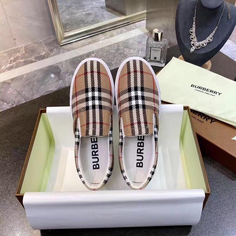 B**rry bio-based sole latticed cotton slip-on sneakers