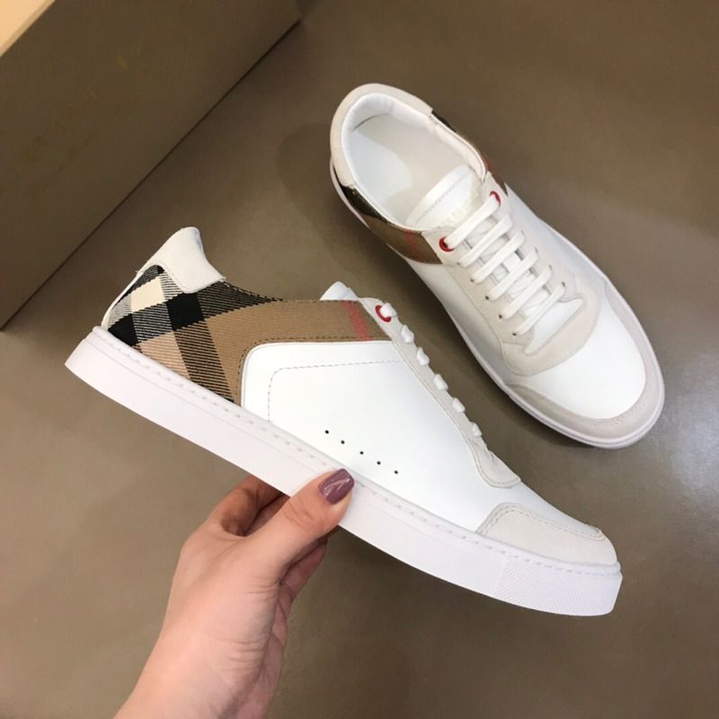 B**rry sneakers in white