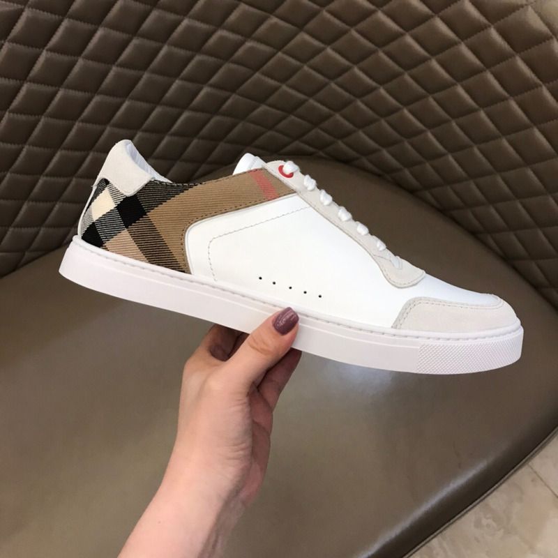 B**rry sneakers in white