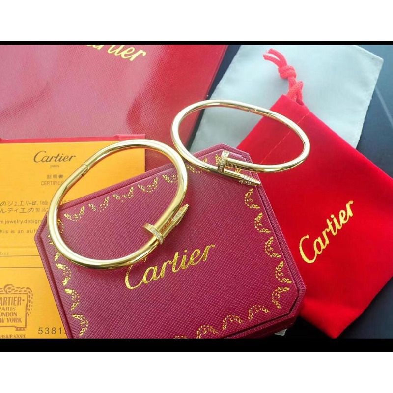 Cartier Juste un Clou Diamond Bracelets Gold