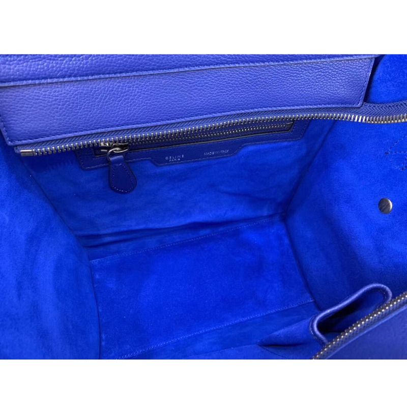 Ce**e luggage mini shopper leather blue bag