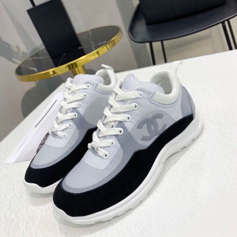 Ch*el low top trainer sneaker