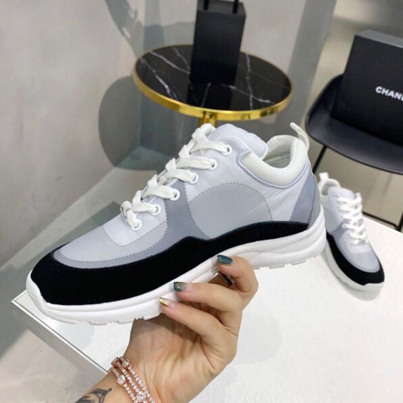 Ch*el low top trainer sneaker