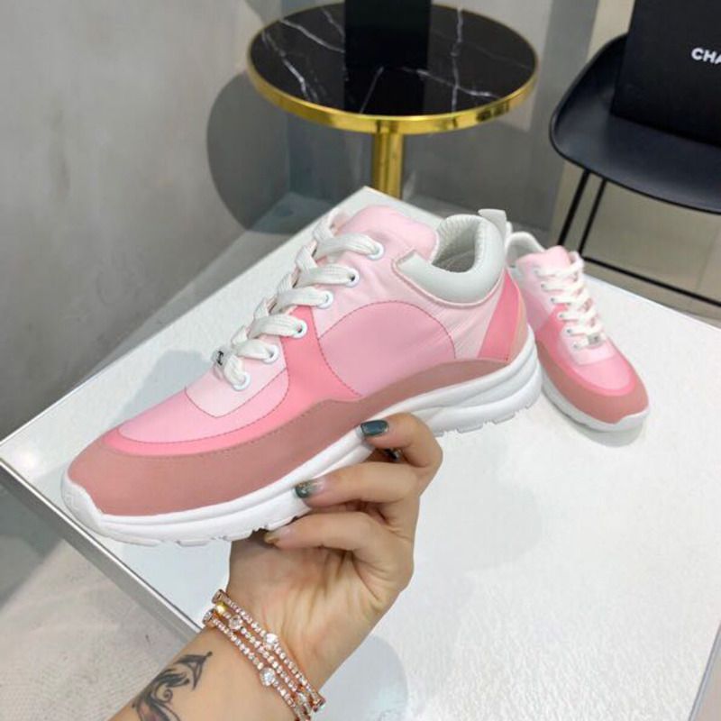 Ch*el low top trainer sneaker