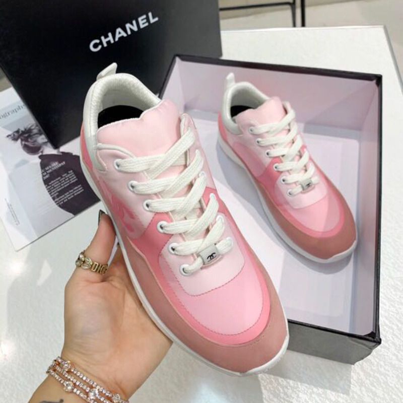 Ch*el low top trainer sneaker