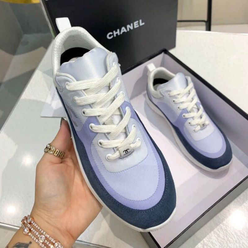 Ch*el low top trainer sneaker