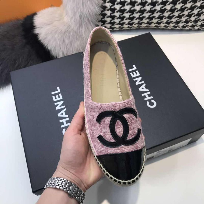 Ch*el espadrille with logo