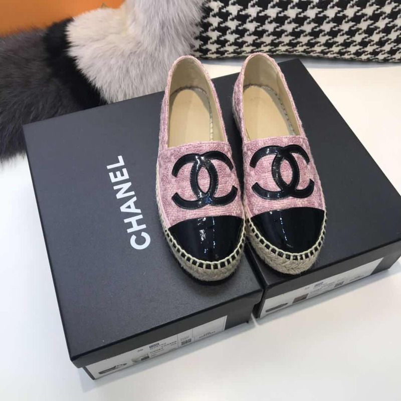 Ch*el espadrille with logo