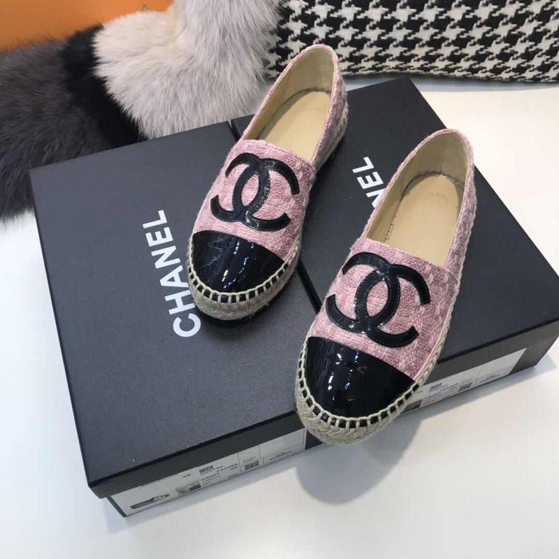 Ch*el espadrille with logo