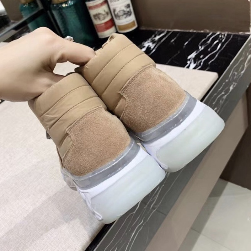 Ch*el fabric sneakers in khaki