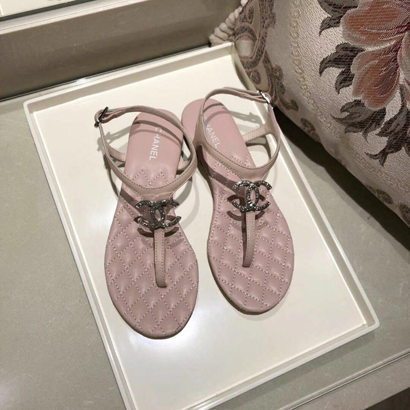 Ch*el slide sandal in pink