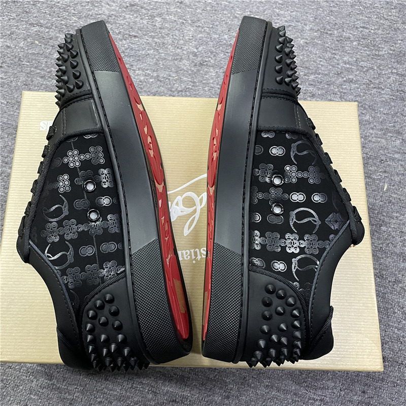 Ch**an louboutin junior spikes orlato sneakers