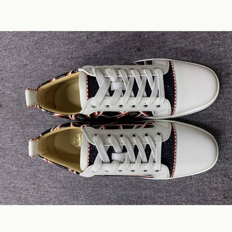 Ch**an louboutin super perfect l**is junior low-top trainers