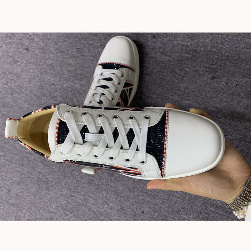 Ch**an louboutin super perfect l**is junior low-top trainers