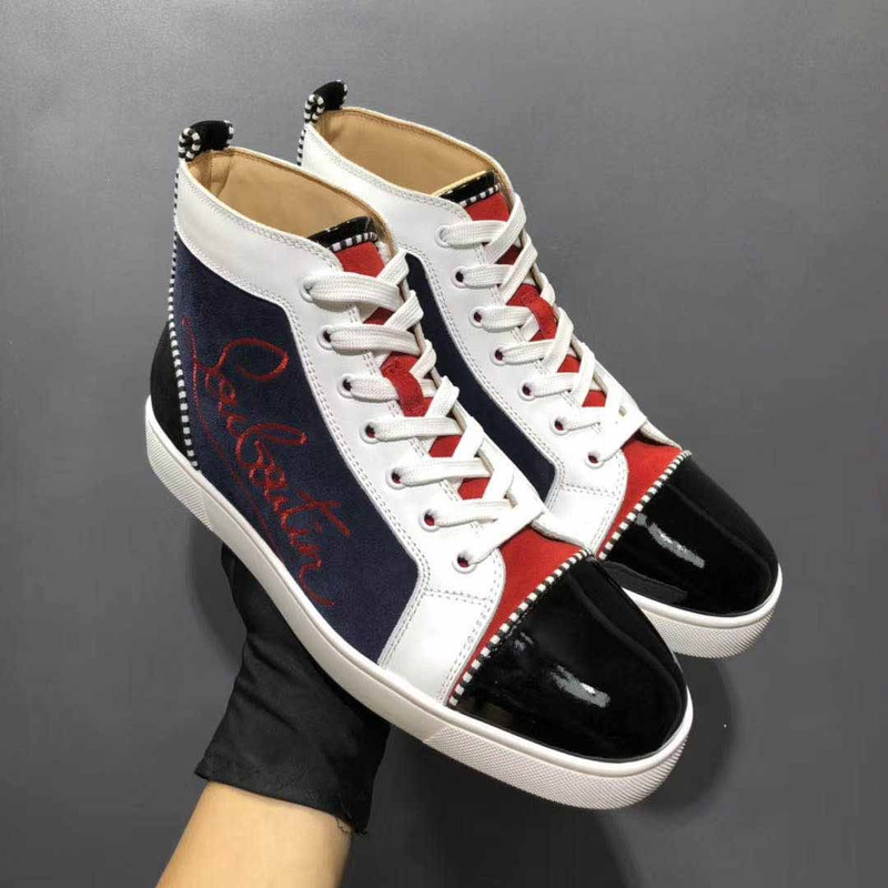 Ch**an louboutin high top sneakers