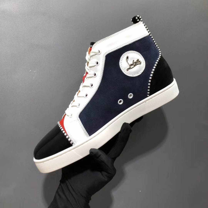 Ch**an louboutin high top sneakers