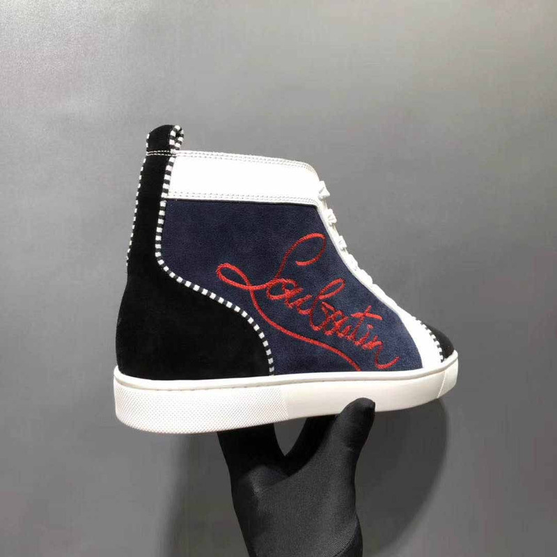 Ch**an louboutin high top sneakers