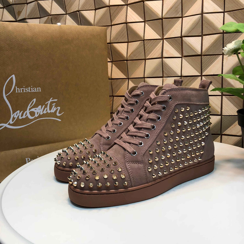 Ch**an louboutin high top sneakers