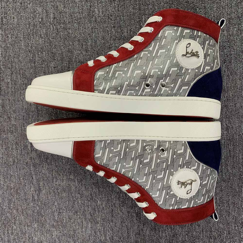 Ch**an louboutin l**is junior spikes high top sneakers