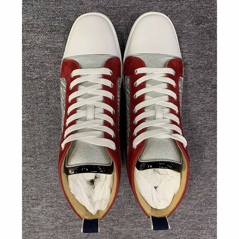 Ch**an louboutin l**is junior spikes high top sneakers