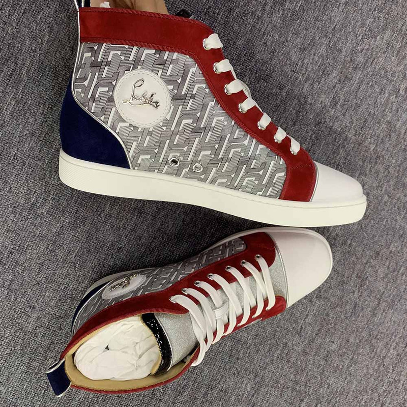 Ch**an louboutin l**is junior spikes high top sneakers