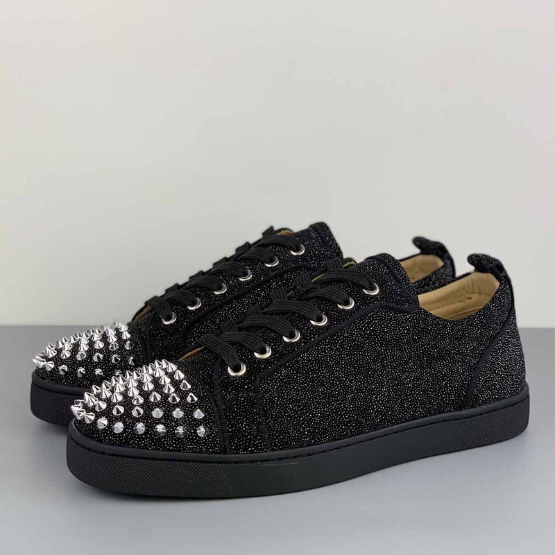 Ch**an louboutin low top l**is junior spikes orlato sneaker