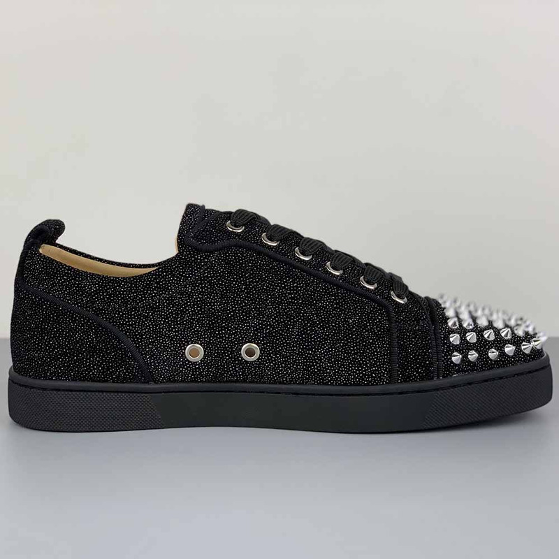 Ch**an louboutin low top l**is junior spikes orlato sneaker