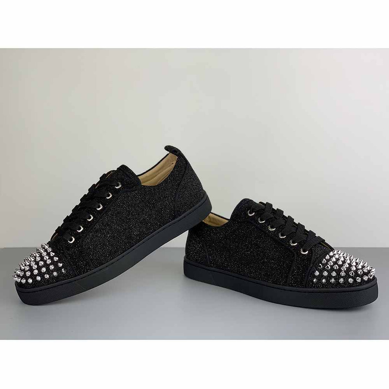 Ch**an louboutin low top l**is junior spikes orlato sneaker