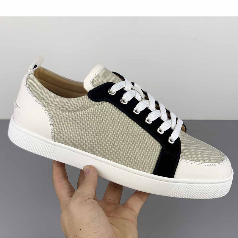 Ch**an louboutin low top woven sneakers