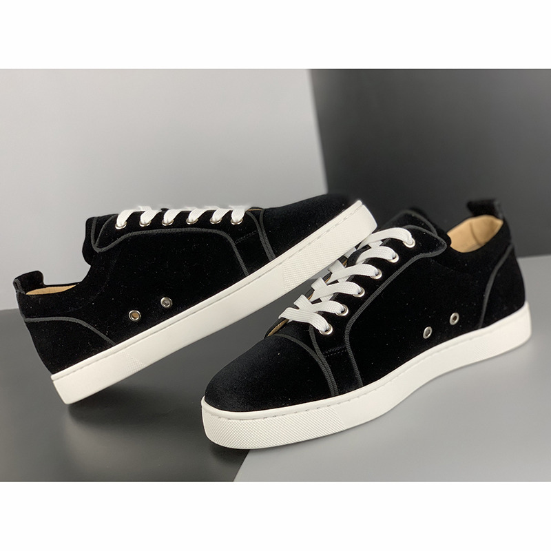 Ch**an louboutin low top black sneakers