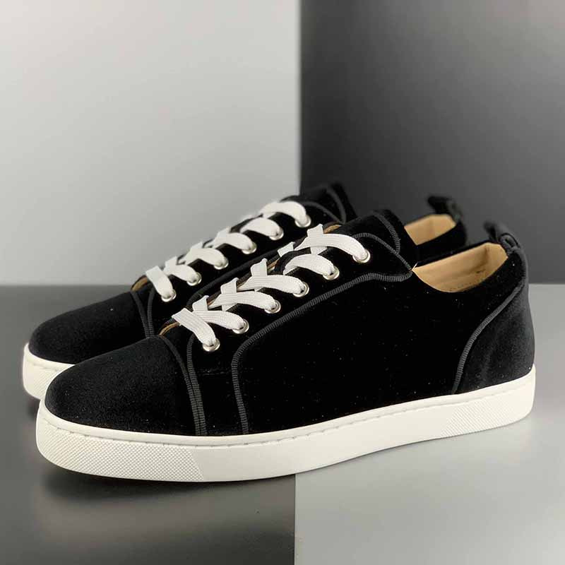 Ch**an louboutin low top black sneakers