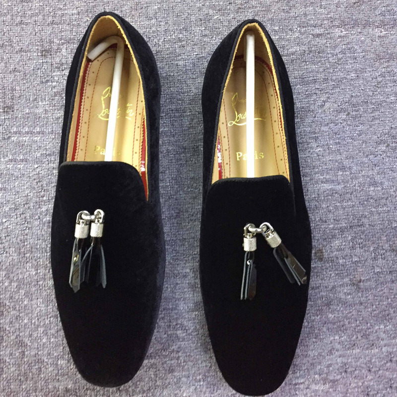 Ch**an louboutin logo dandelion flat