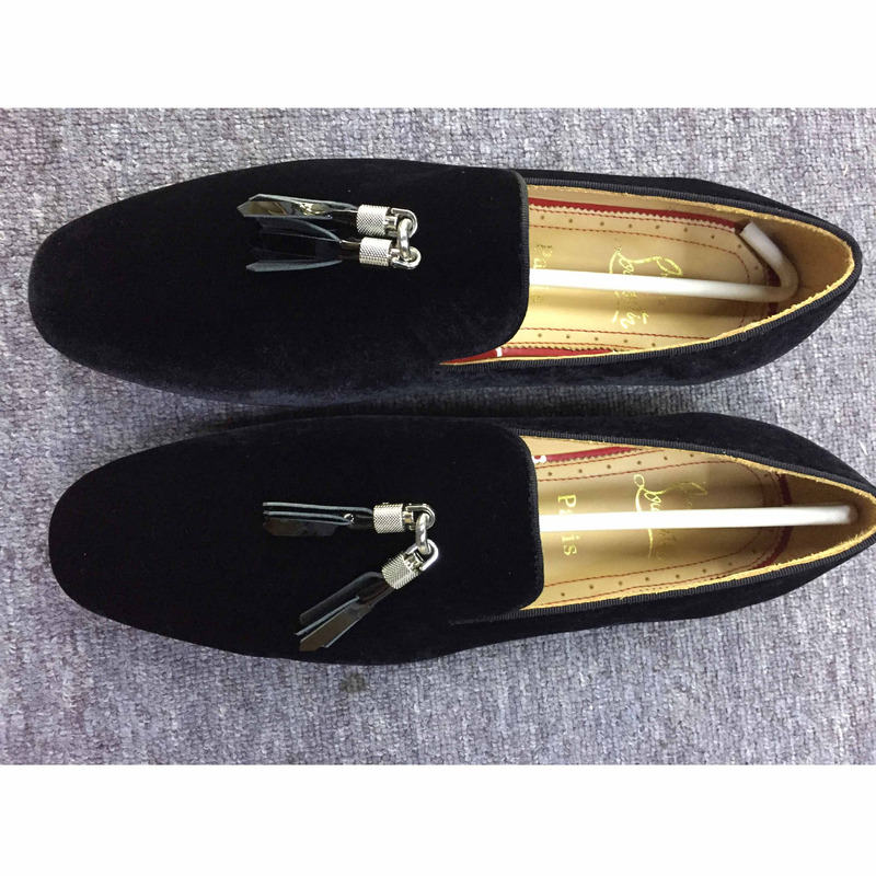 Ch**an louboutin logo dandelion flat