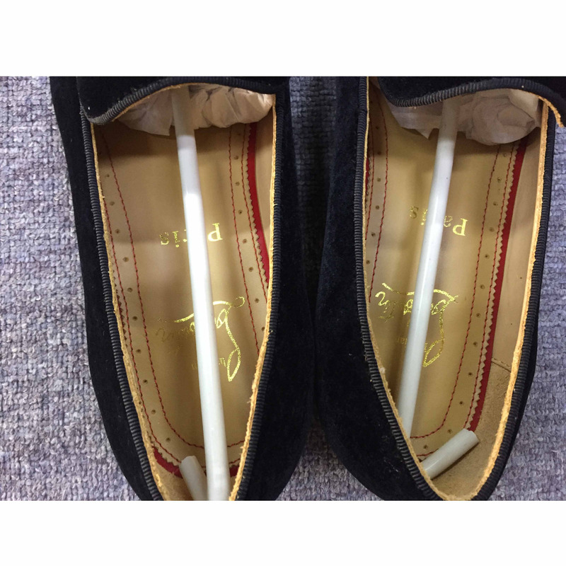 Ch**an louboutin logo dandelion flat