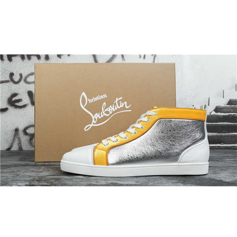 Ch**an louboutin l**is orlato jumbo calfspecchio vintage sneakers