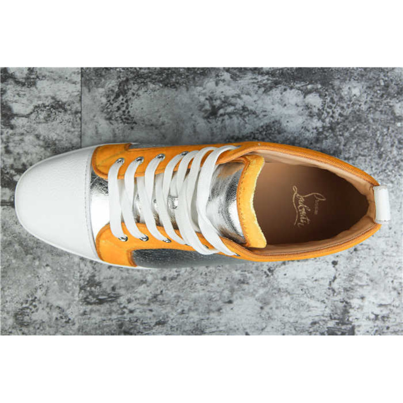 Ch**an louboutin l**is orlato jumbo calfspecchio vintage sneakers