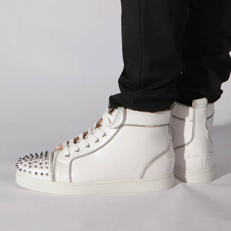 pre-sale!!! Ch**an louboutin lou z spikes men