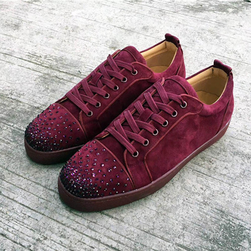 [made  to order] Ch**an louboutin super perfect degra flat low top sneakers