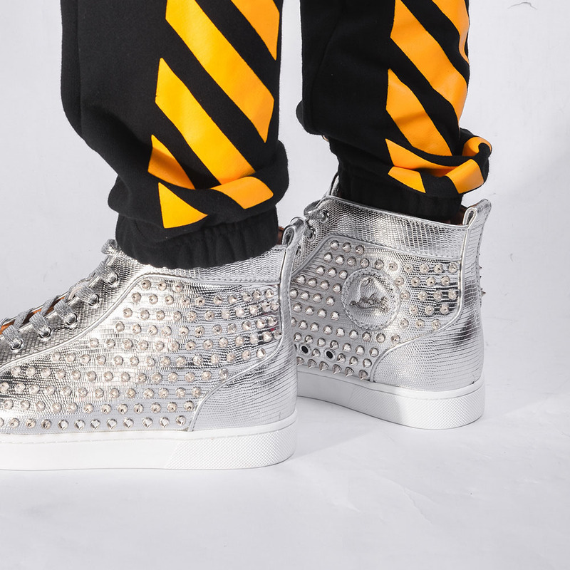 [updated]in stock!!! Ch**an louboutin limited version l**is spikes men