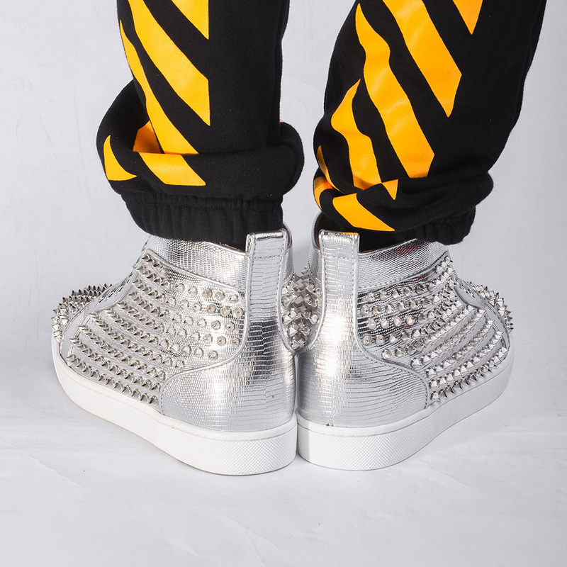 [updated]in stock!!! Ch**an louboutin limited version l**is spikes men