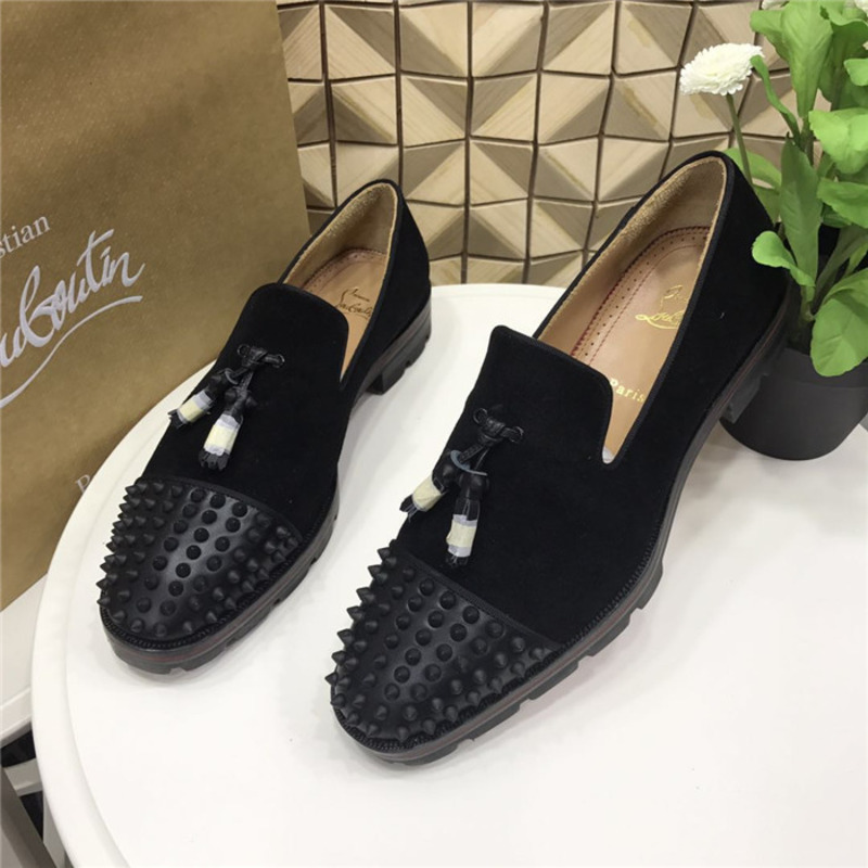 made to order!!! Ch**an louboutin super perfect rossini flat loafers