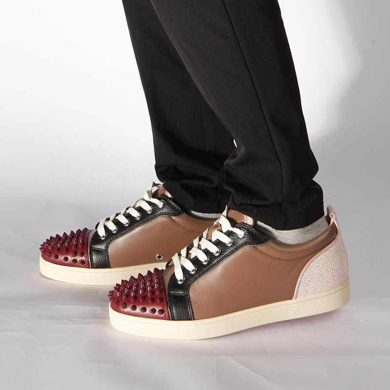 made-to-order!!! Ch**an louboutin limited version l**is junior spikes men