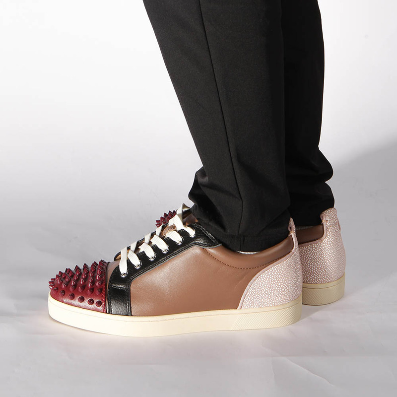 made-to-order!!! Ch**an louboutin limited version l**is junior spikes men