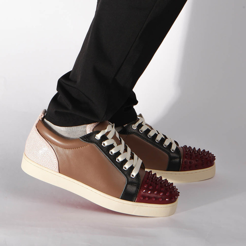 made-to-order!!! Ch**an louboutin limited version l**is junior spikes men