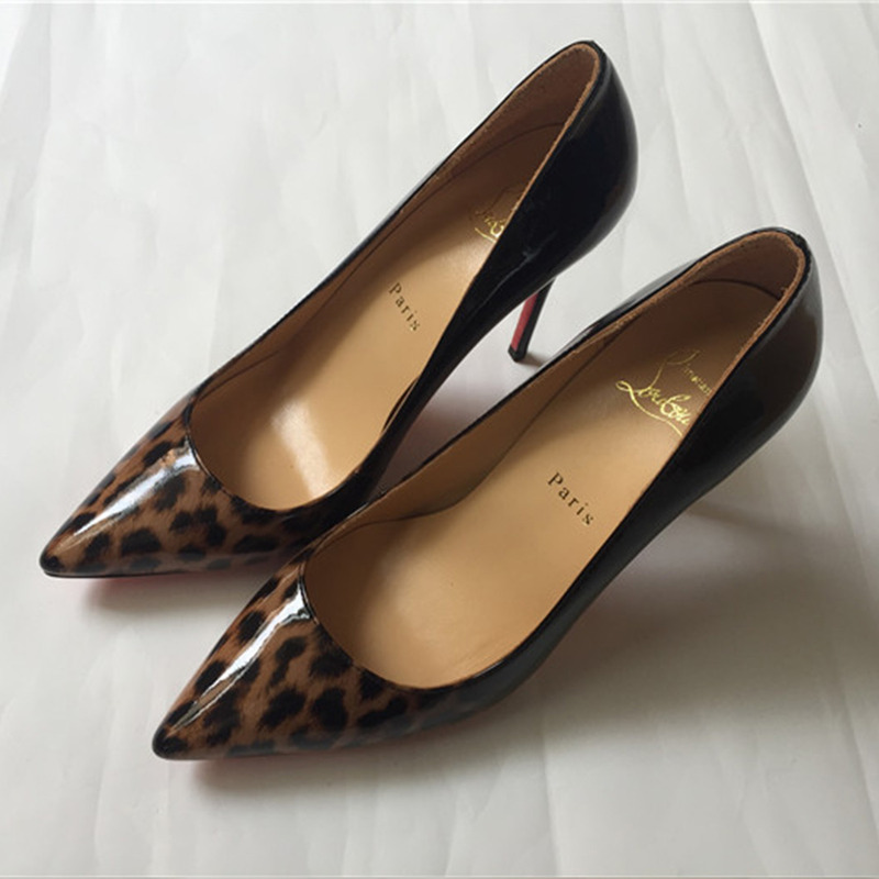 made to order!!! Ch**an louboutin super perfect leopard print leather heel made to order