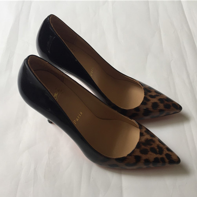 made to order!!! Ch**an louboutin super perfect leopard print leather heel made to order