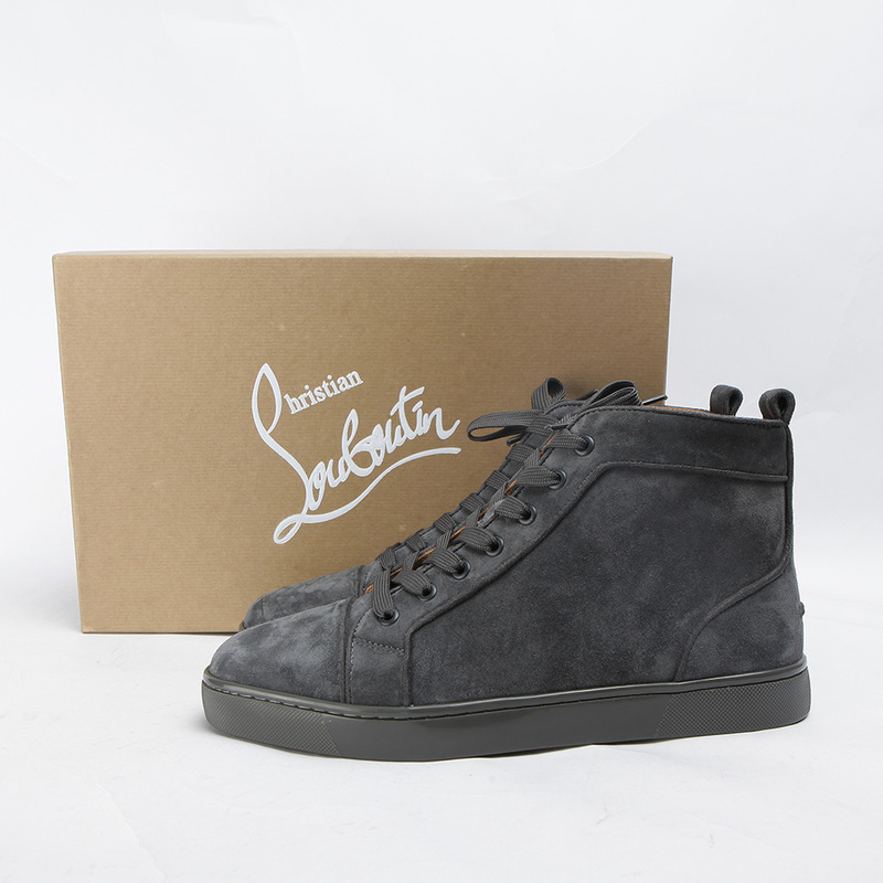 [made  to order] Ch**an louboutin super perfect l**is camo suede high top sneakers made to order